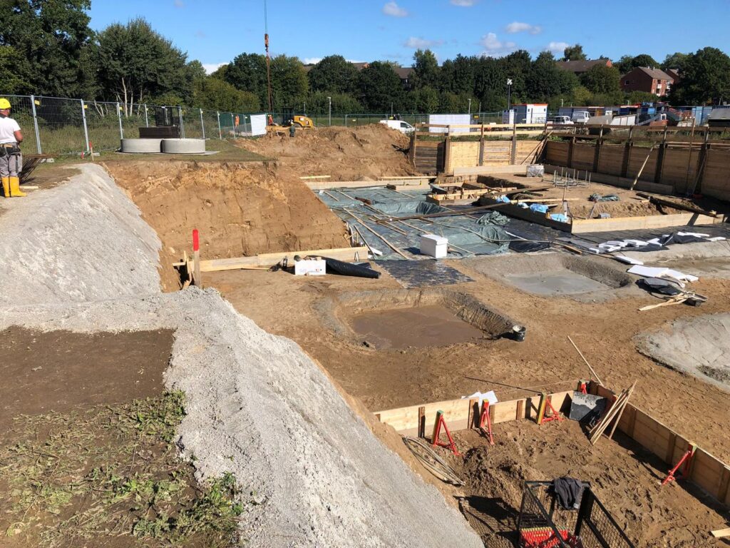 IDA Ingenieure Baustelle